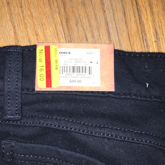 MUDD French Terry Jeggings - Picture 6 of 7